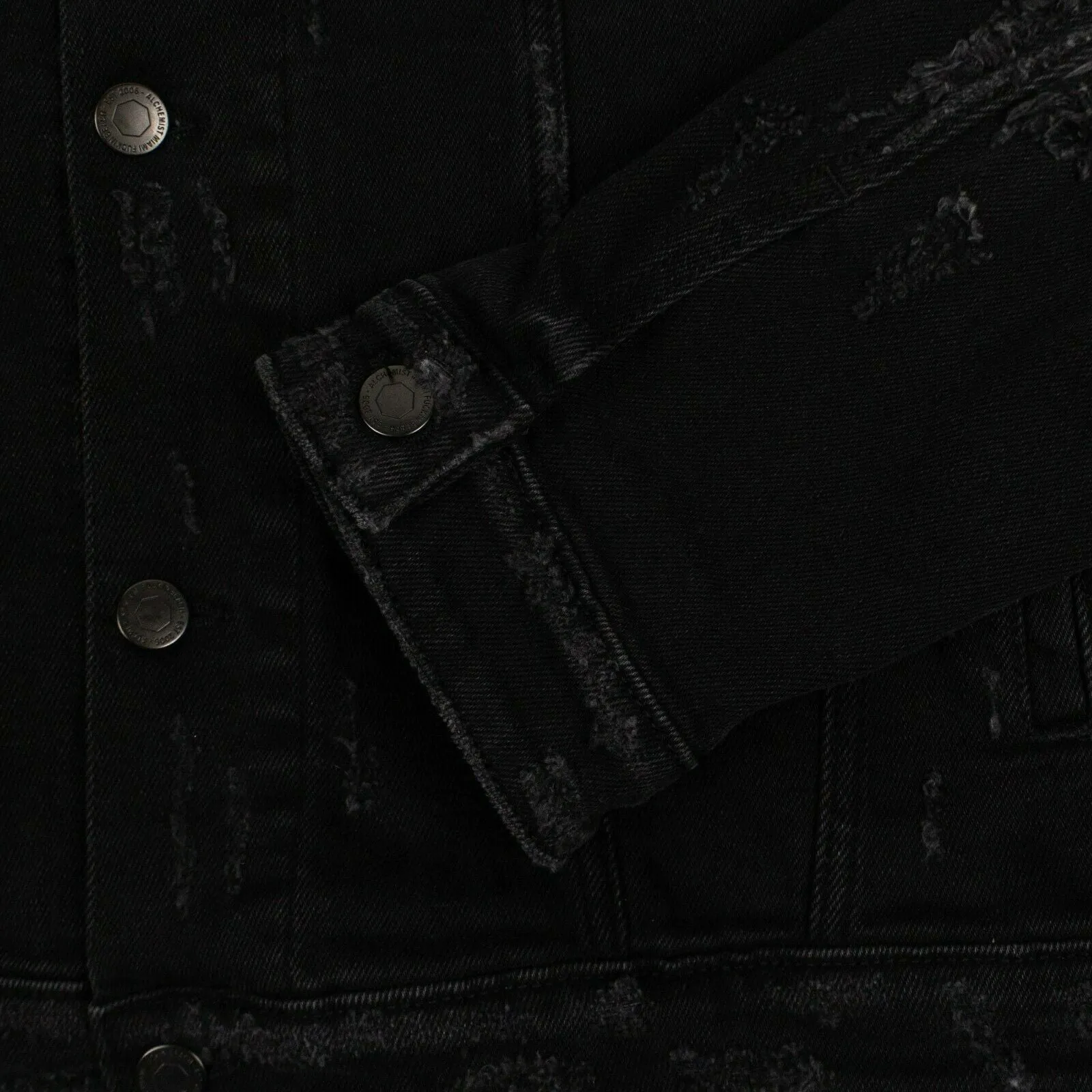 Alchemist 'Manny Awol' Jacket - Black Denim