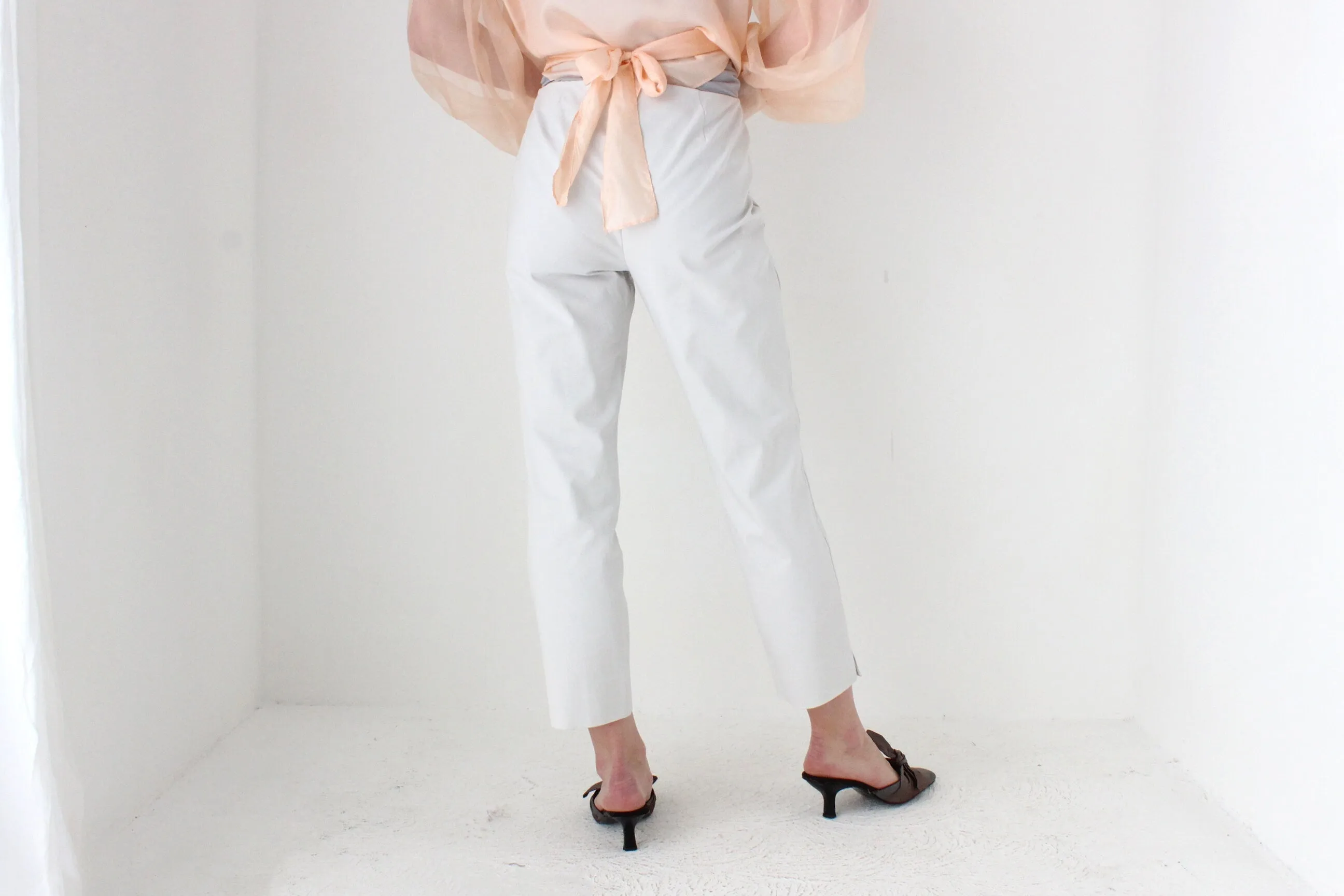 BALLETCORE Layfayette 148 Neutral Capri Pants