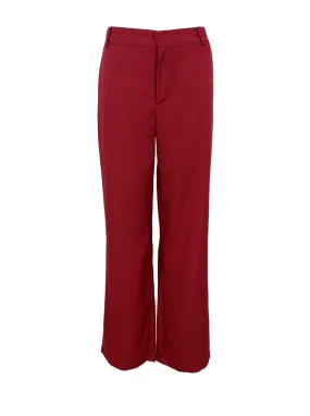 BCZARRA tailored pant - Wine