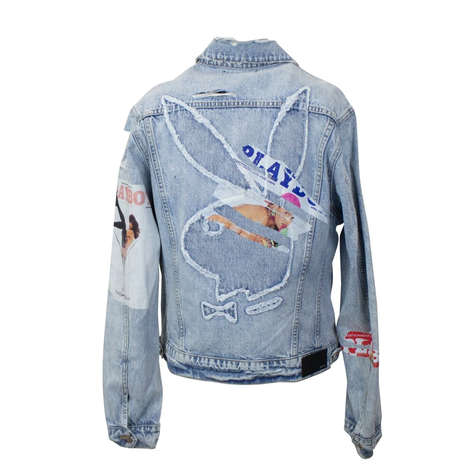 Blue Playboy Magazine Trucker Jacket