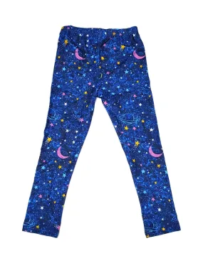 Blue Space Leggings