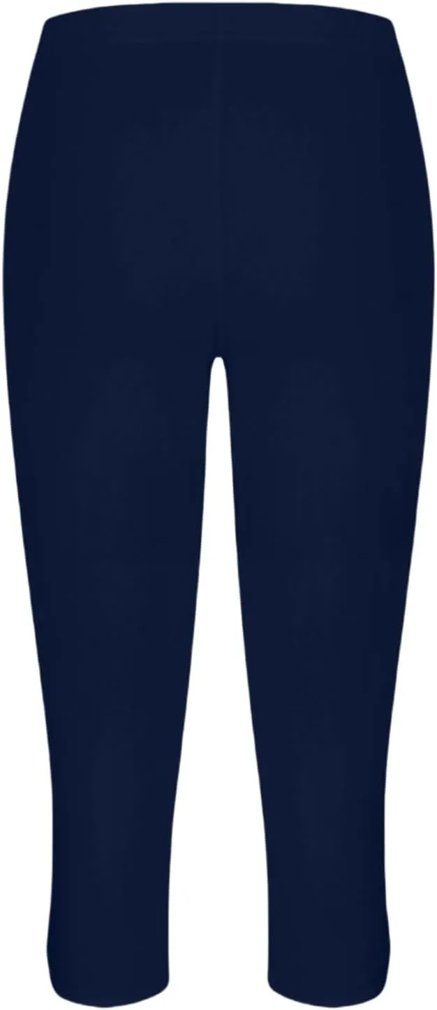 Capri Leggings for Women 2025 High Waisted Yoga Pants Lightweight Comfortable Solid Color Soft Casual Cropped Pants