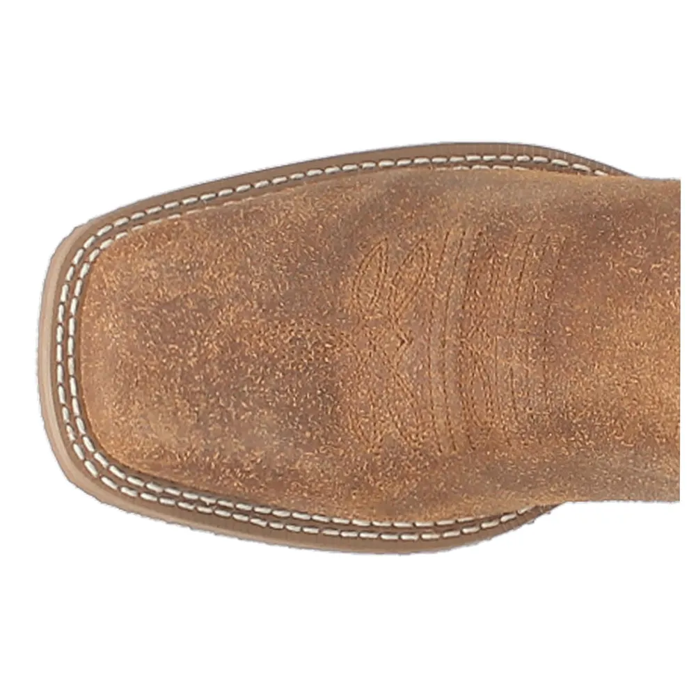 Chet Embroidered Square Toe Cowboy Boots