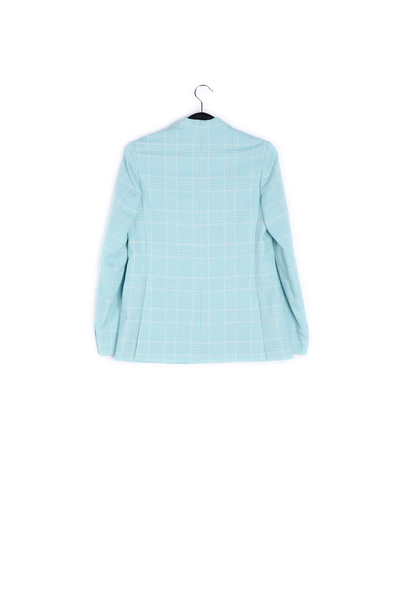 Classic checked tailored blazer