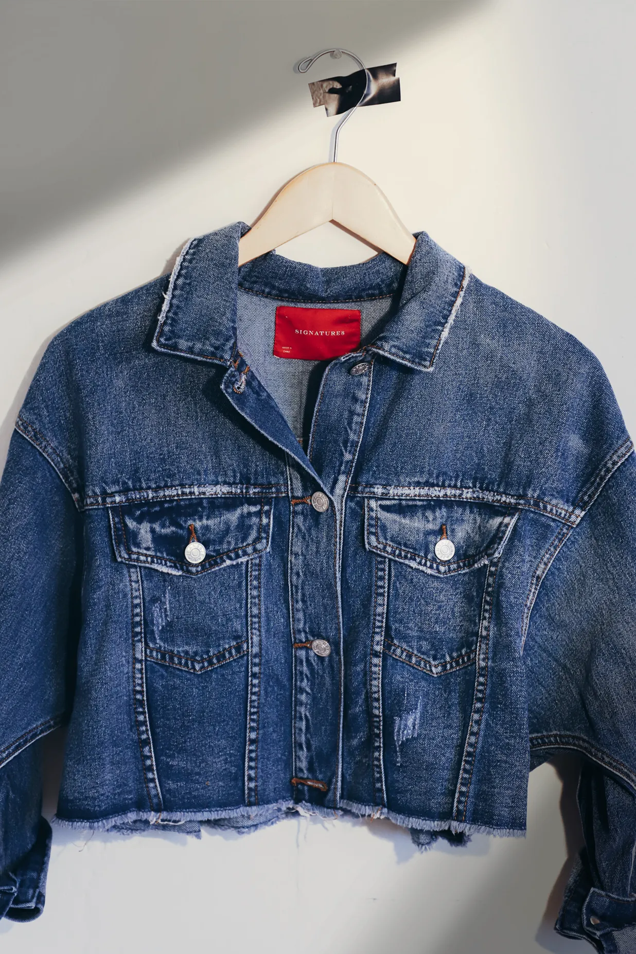 Dark Wash Blue Denim Jacket