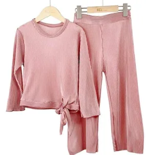Dusky Pink Pleated Co-Ord
