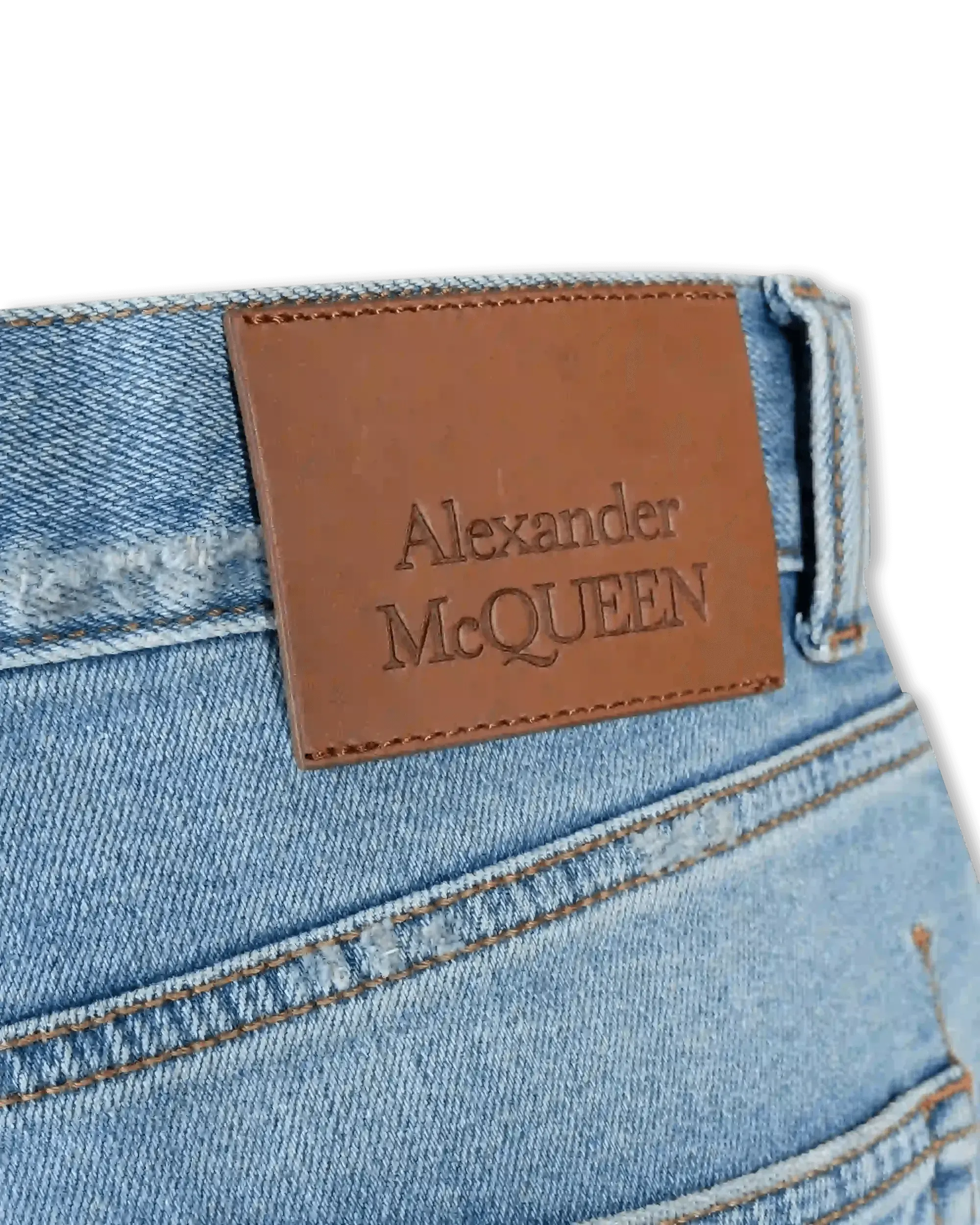 Fitted Five-Pocket Jeans