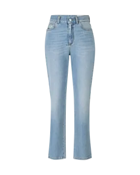 Fitted Five-Pocket Jeans