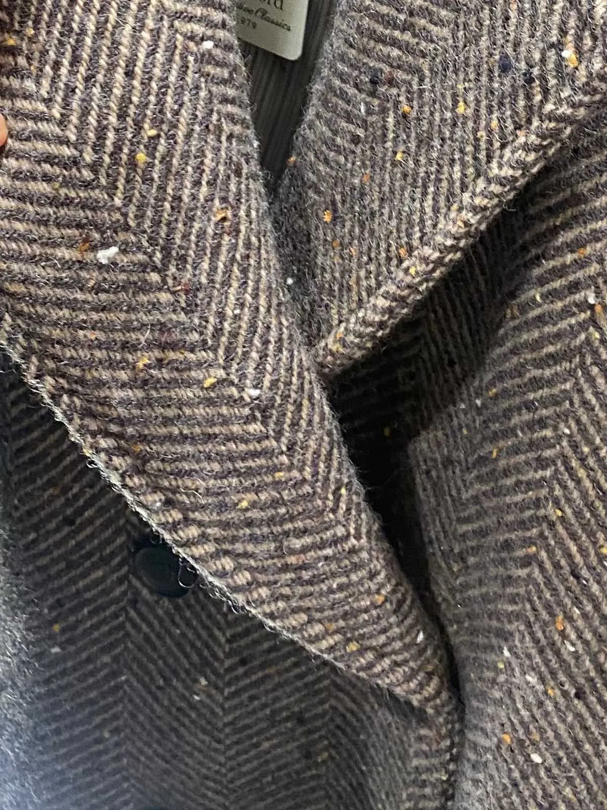 Hartford Vael Women's Herringbone Wool Coat
