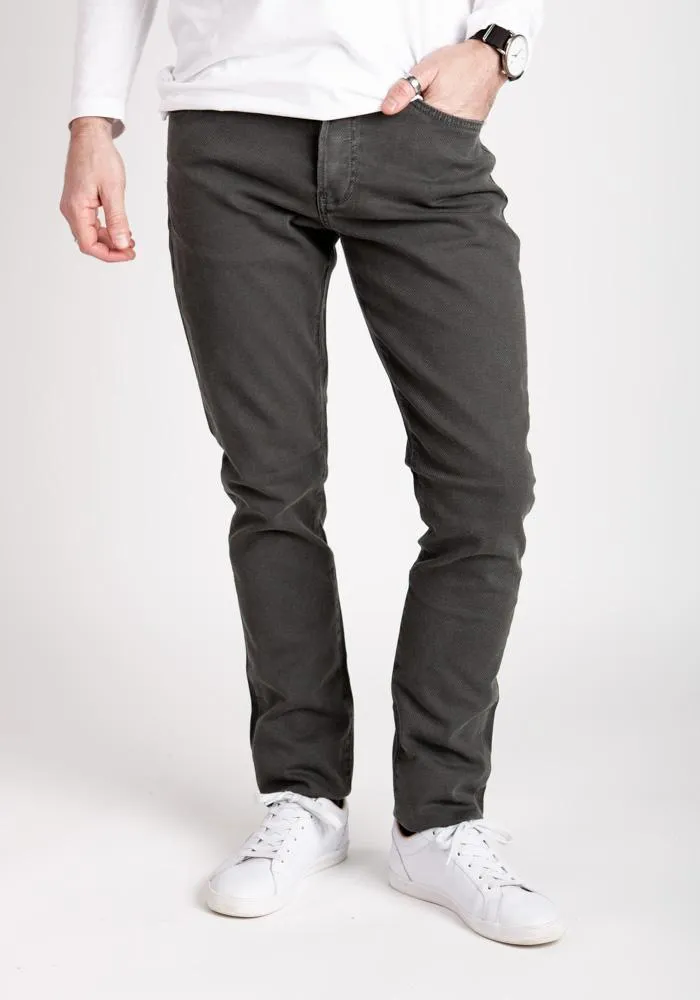 Integral Fitted Stretch Jeans - Charcoal