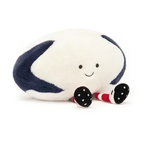 Jellycat Soft Toy Amuseable Sports Rugby Ball
