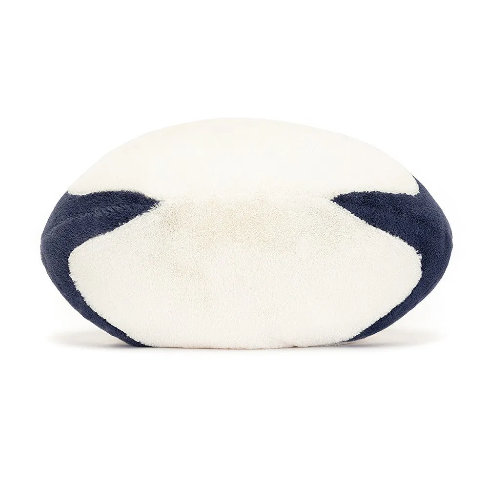 Jellycat Soft Toy Amuseable Sports Rugby Ball