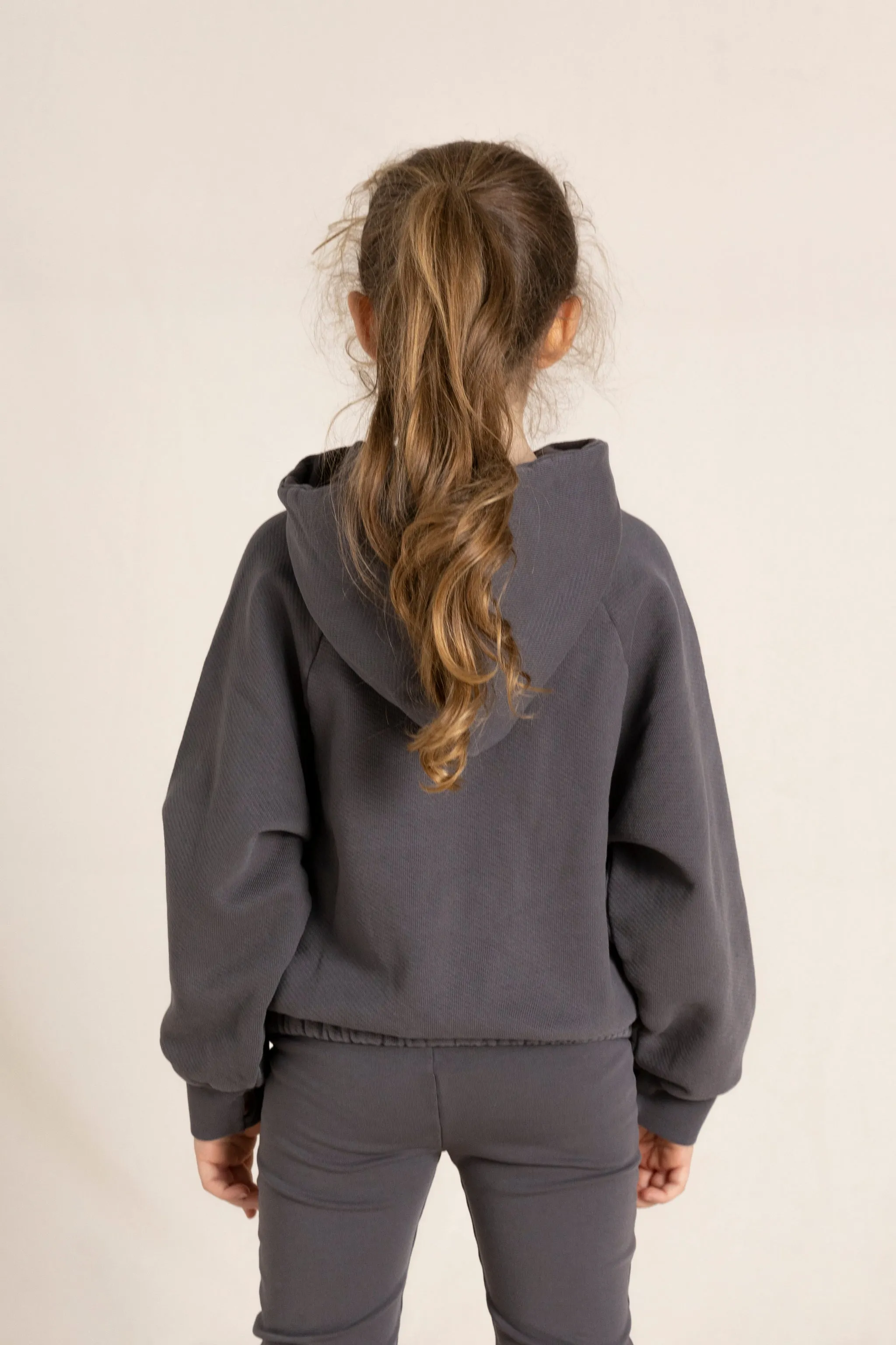 JODY Winter Black - Loose Hoodie