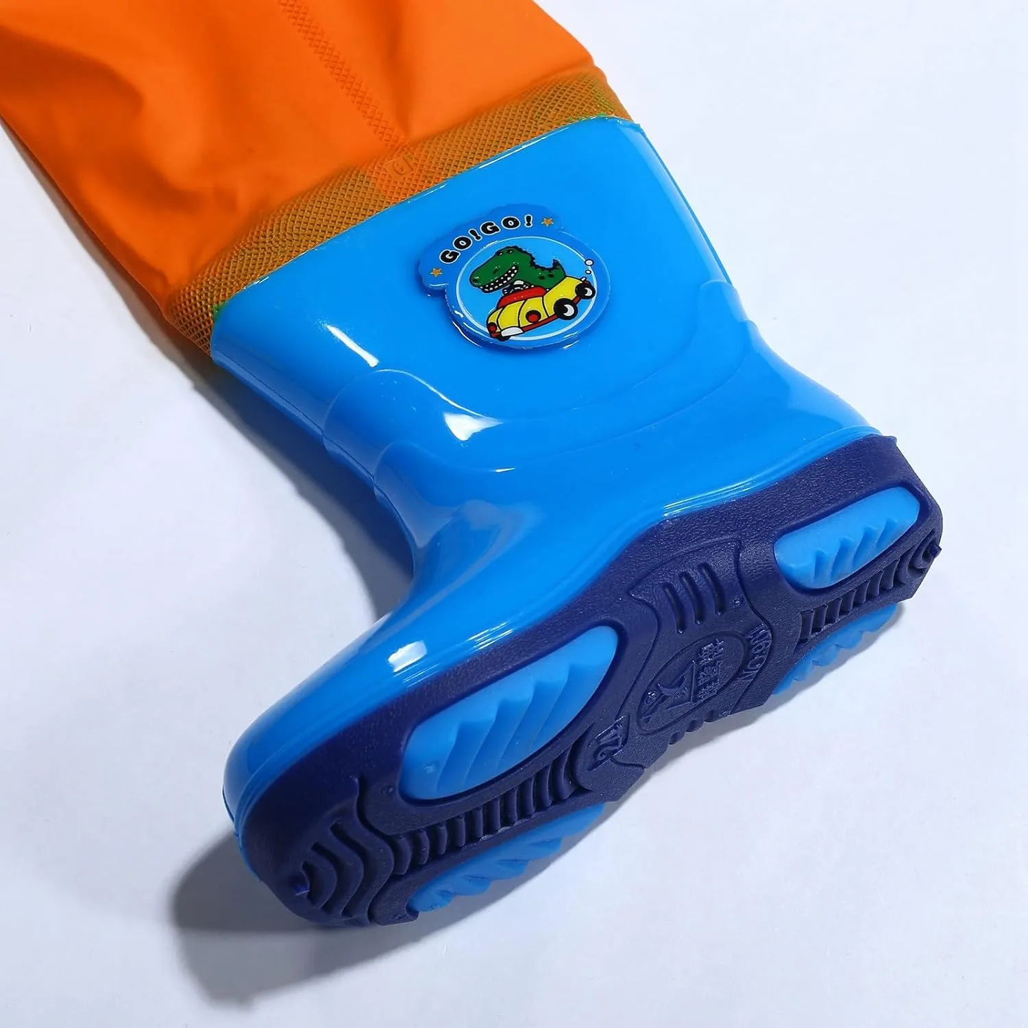 Kids Chest Waders - Girls' Fishing Waders with Rain Boots - Waterproof, Unisex, Ages 2-13