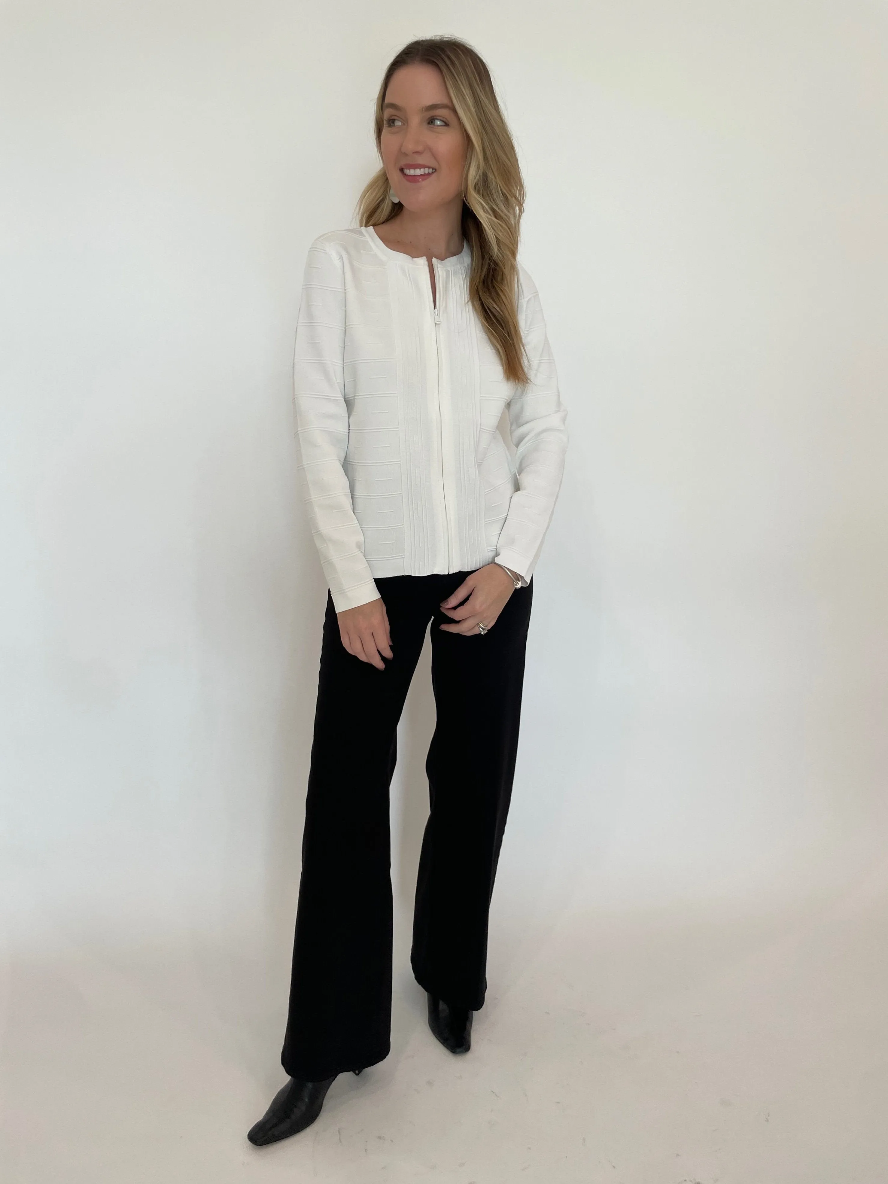 Le Slim Palazzo Wide Leg Jeans - Black