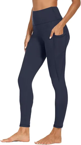 Leggings With Pockets For Women Comfortable And Stretchy Pants High Waisted Leggings Workout Plus Size Yoga Pants