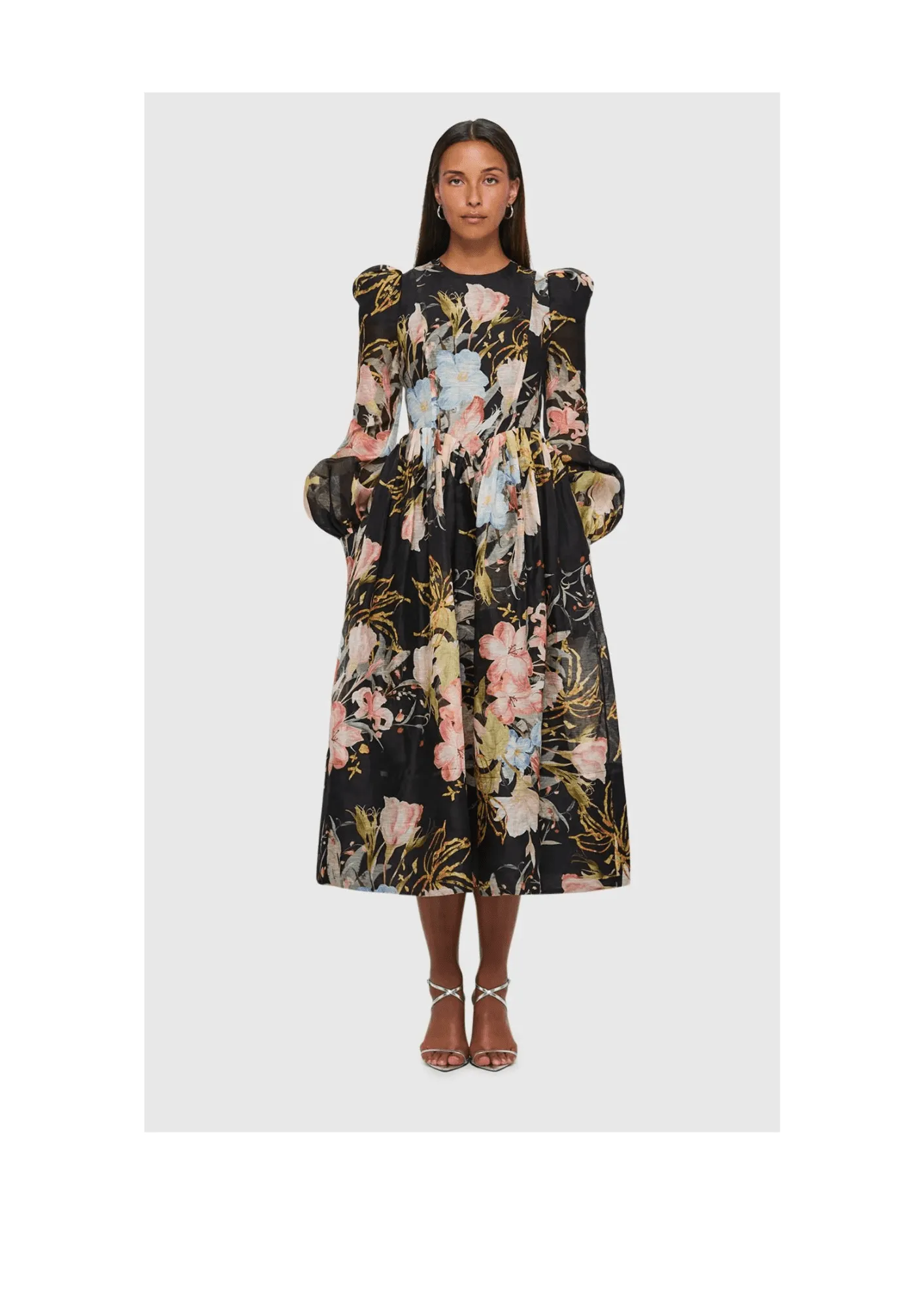 LEO LIN - Jordana Structured Shoulder Opulent Print