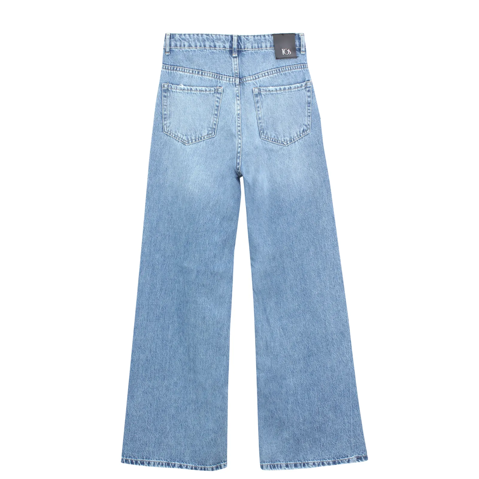 Light Blue Flared Leg Jeans