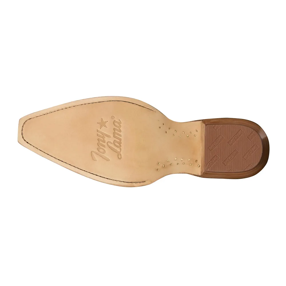 Liz Suede Embroidered Snip Toe Cowboy Boots