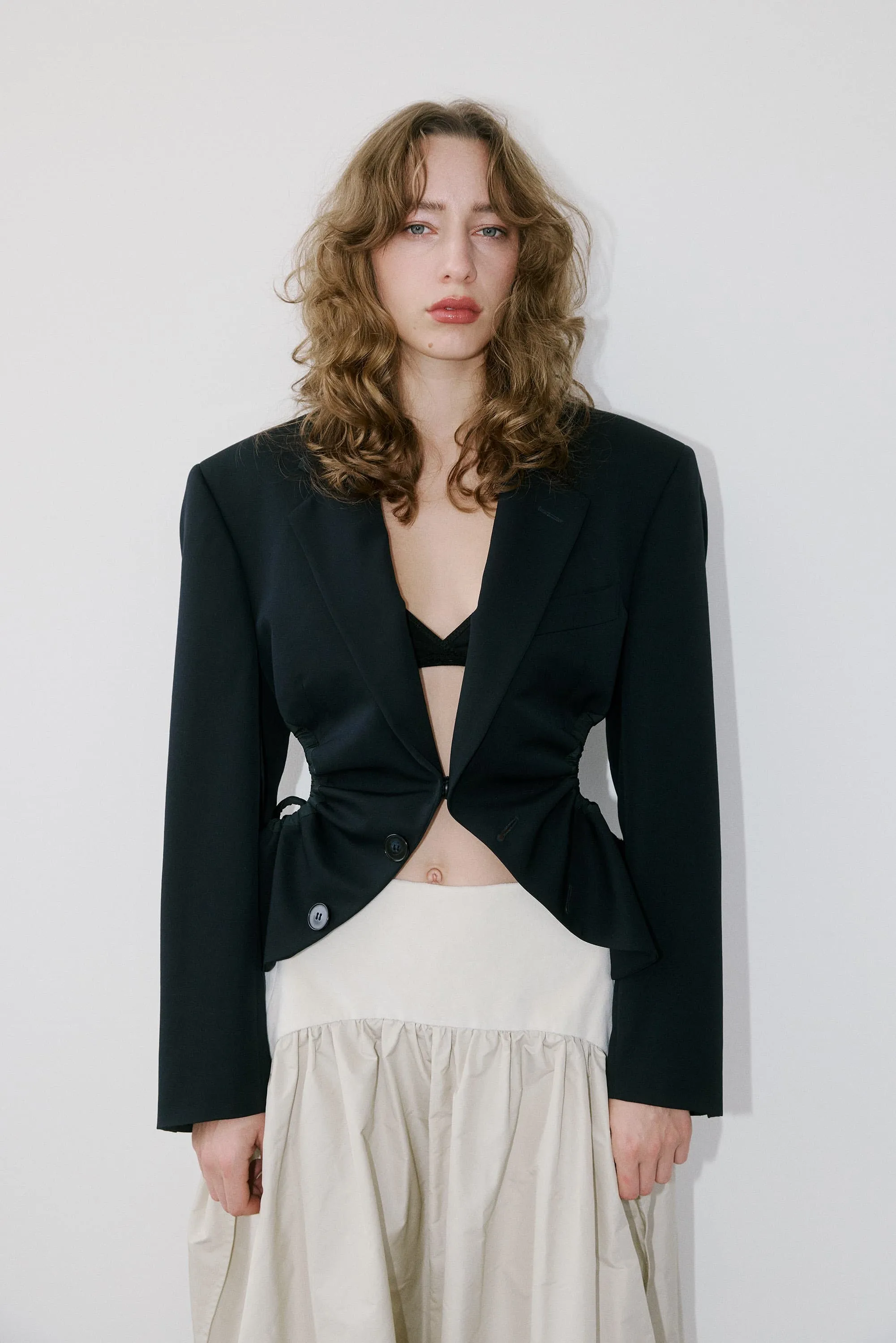 Liz tailored jacket – navy