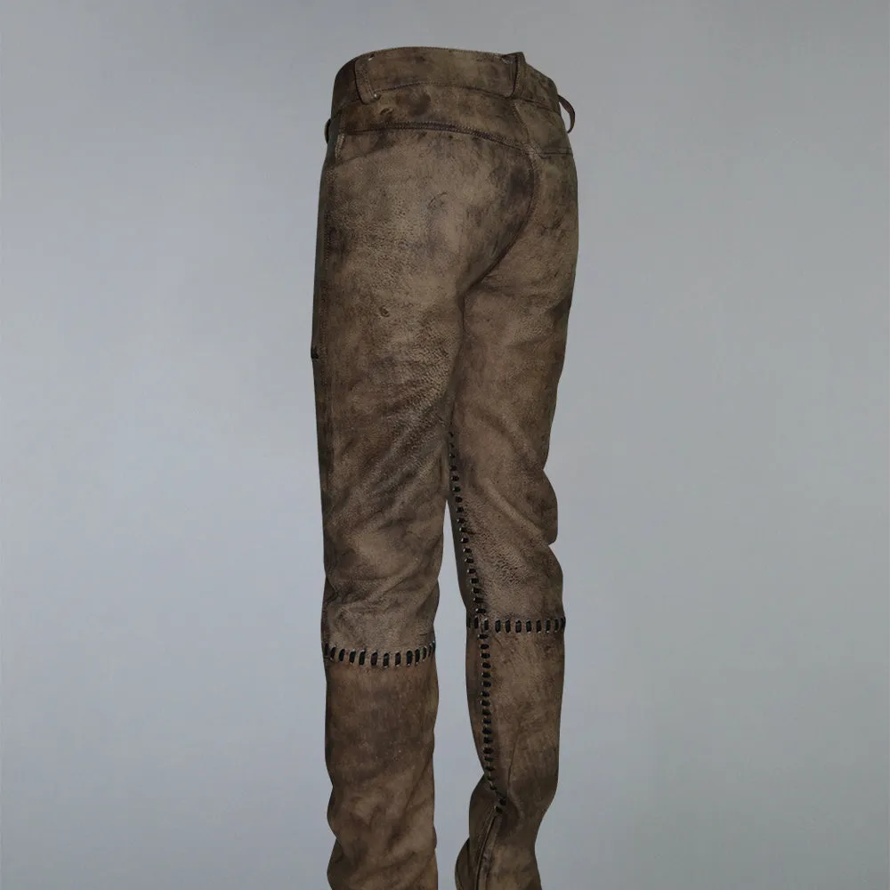 Mad Max 4 Fury Road Tom Hardy Distressed Leather Biker Jacket