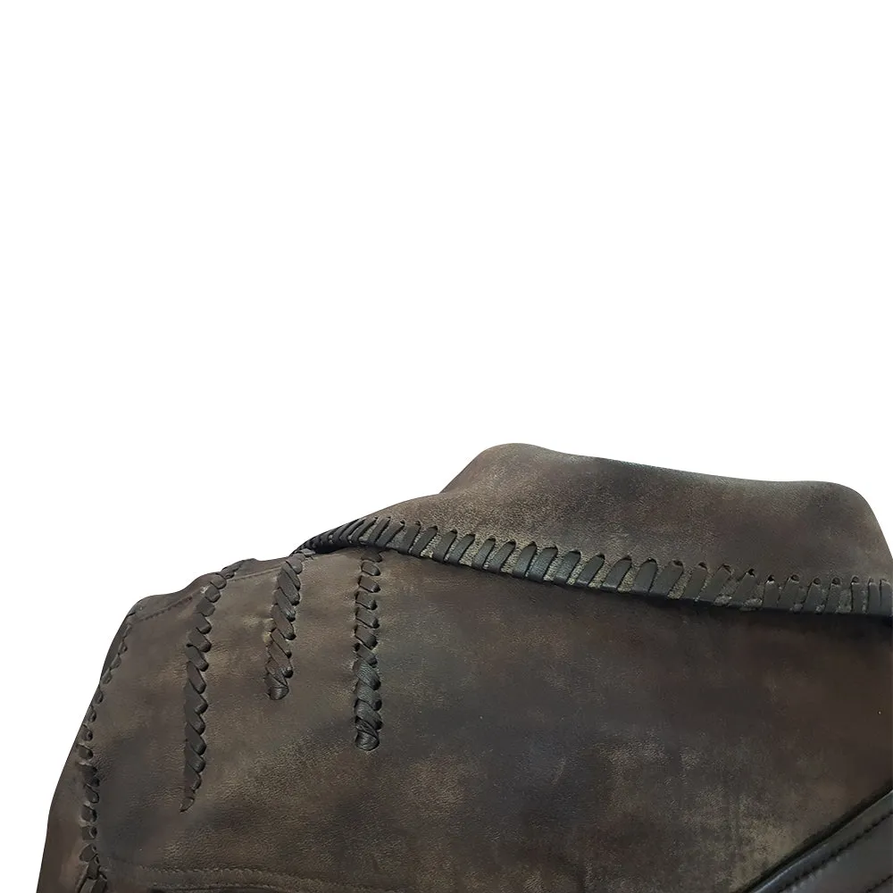 Mad Max 4 Fury Road Tom Hardy Distressed Leather Biker Jacket