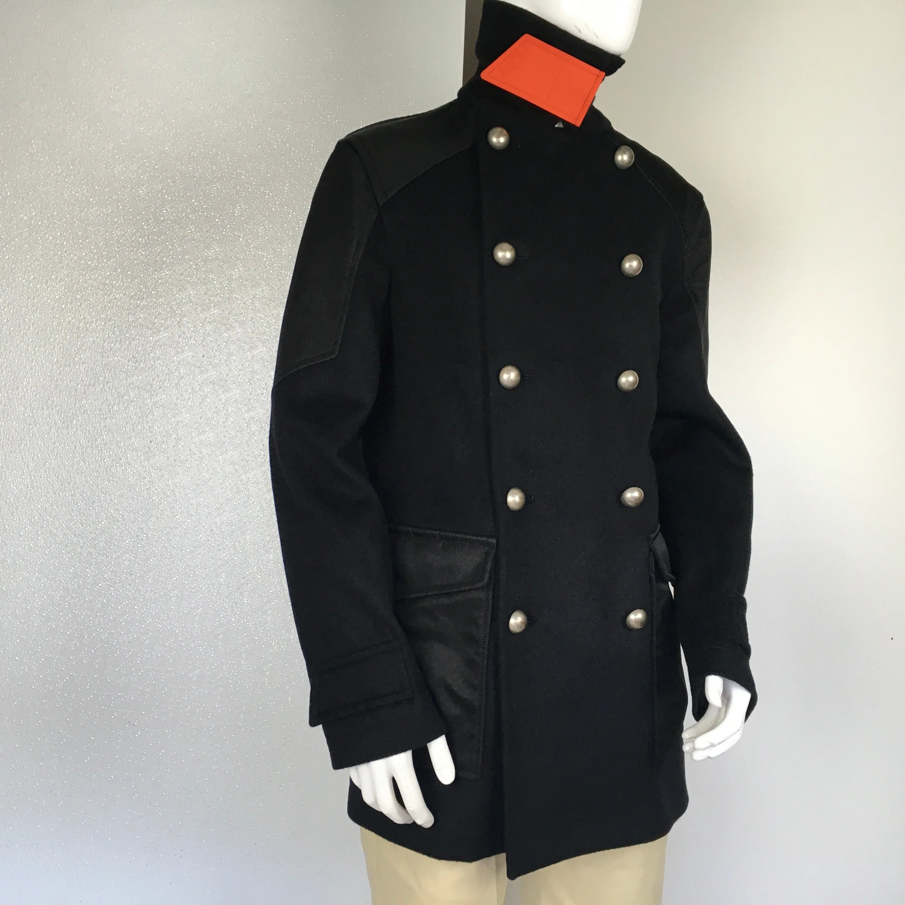 MCM Pockets Front & Buttons Jacket Half Coat