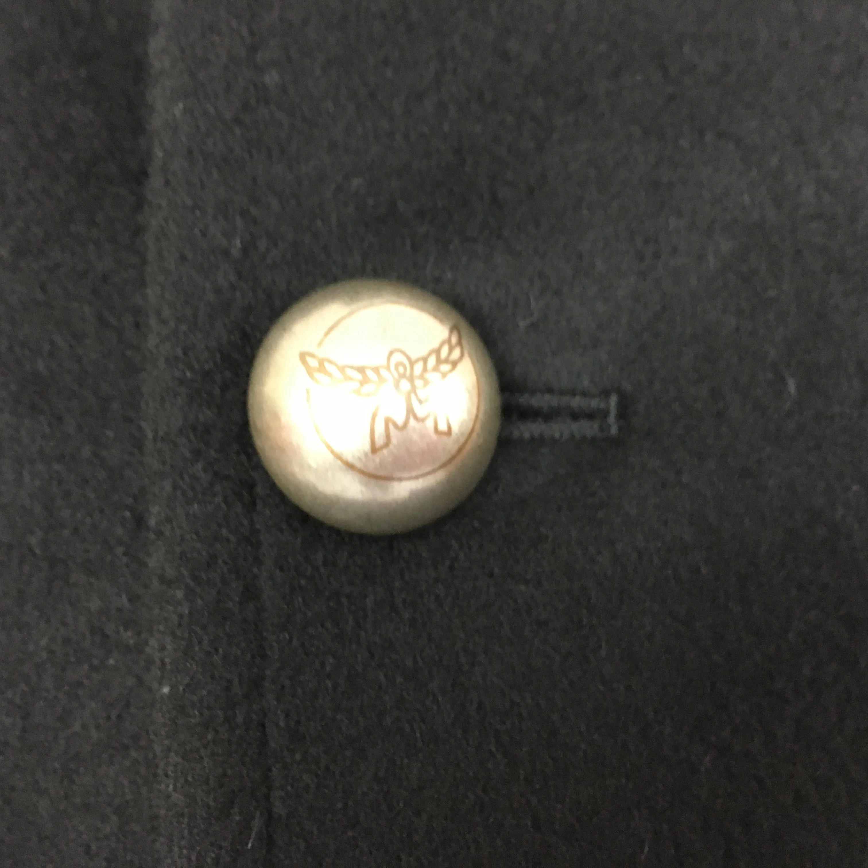 MCM Pockets Front & Buttons Jacket Half Coat