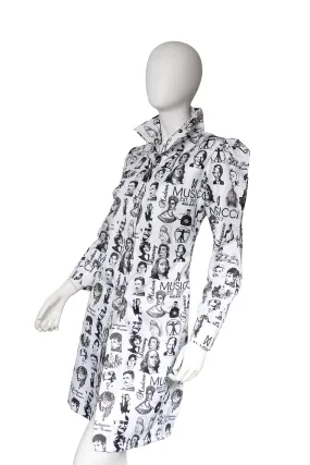 Musicci BW structured dress IV