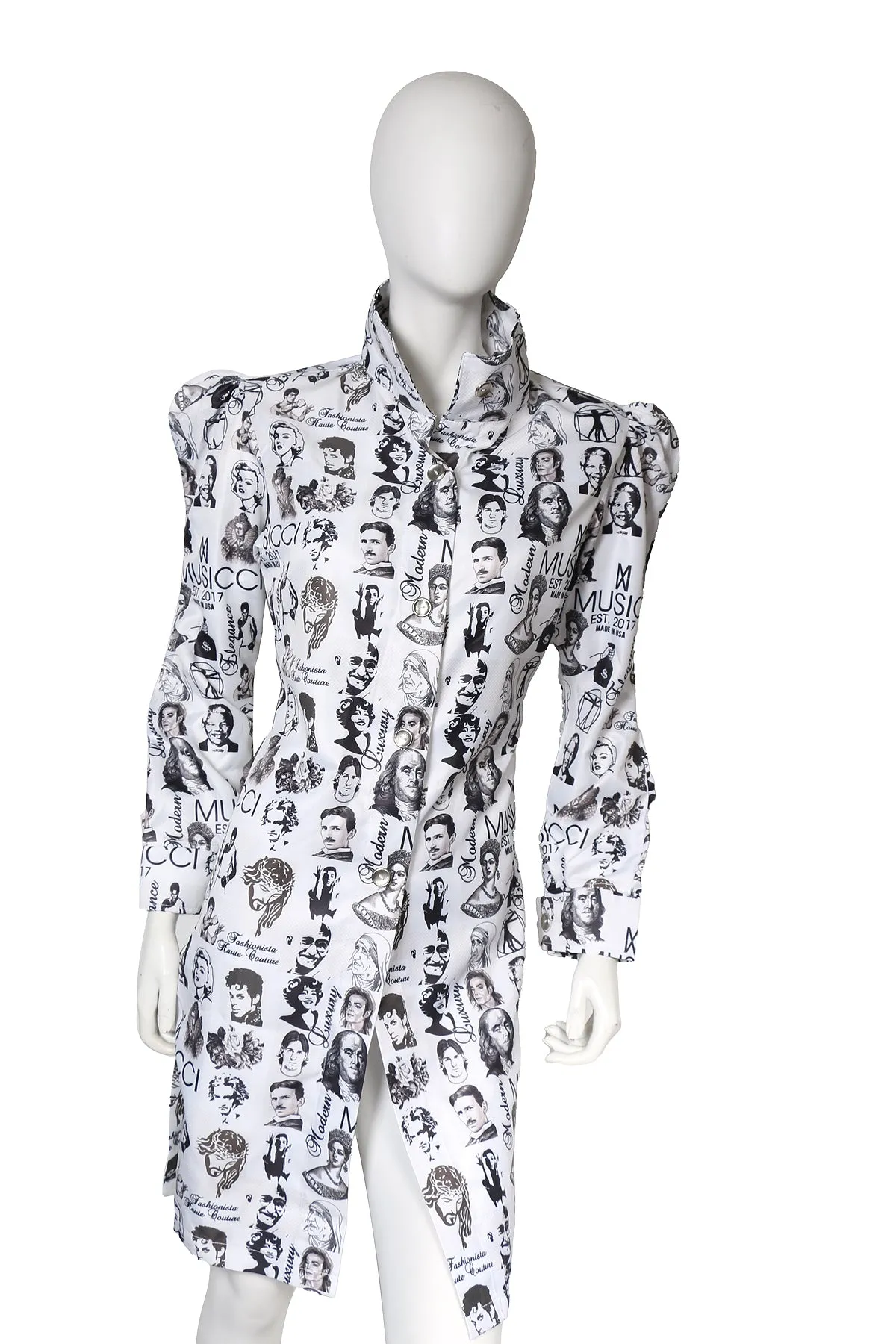 Musicci BW structured dress IV
