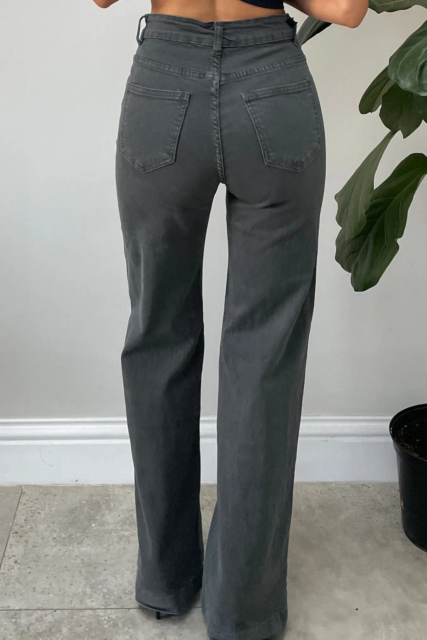 Pascal Button Jeans Khaki