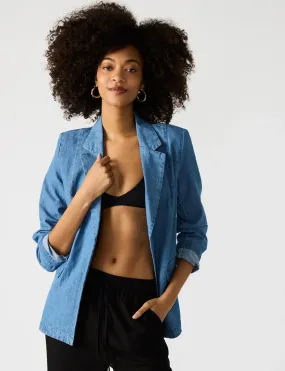 Payton Blazer, Chambray Blue