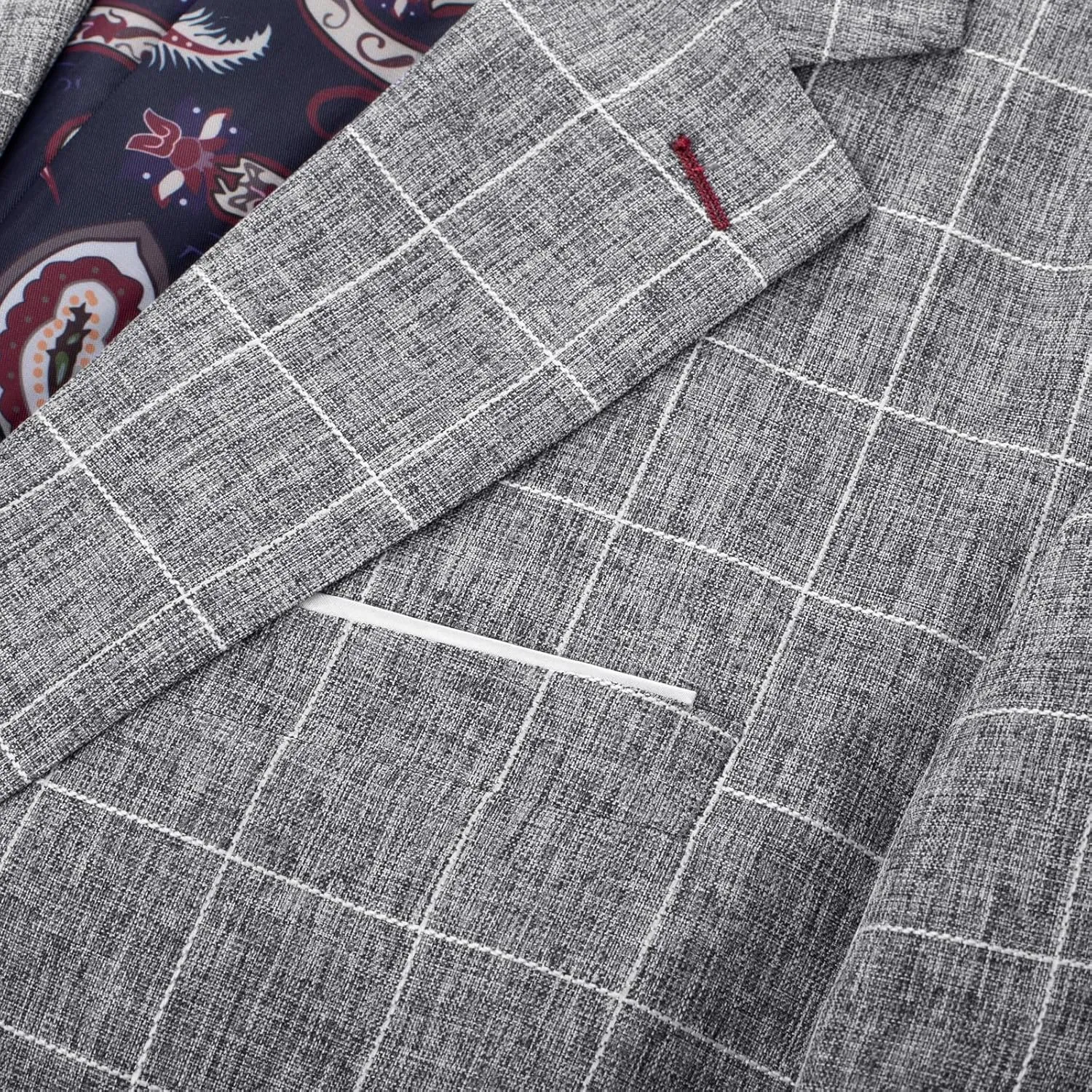 PJ PAUL JONES Mens Casual Sport Coats Two Buttons Lightweight Business Sport Blazer