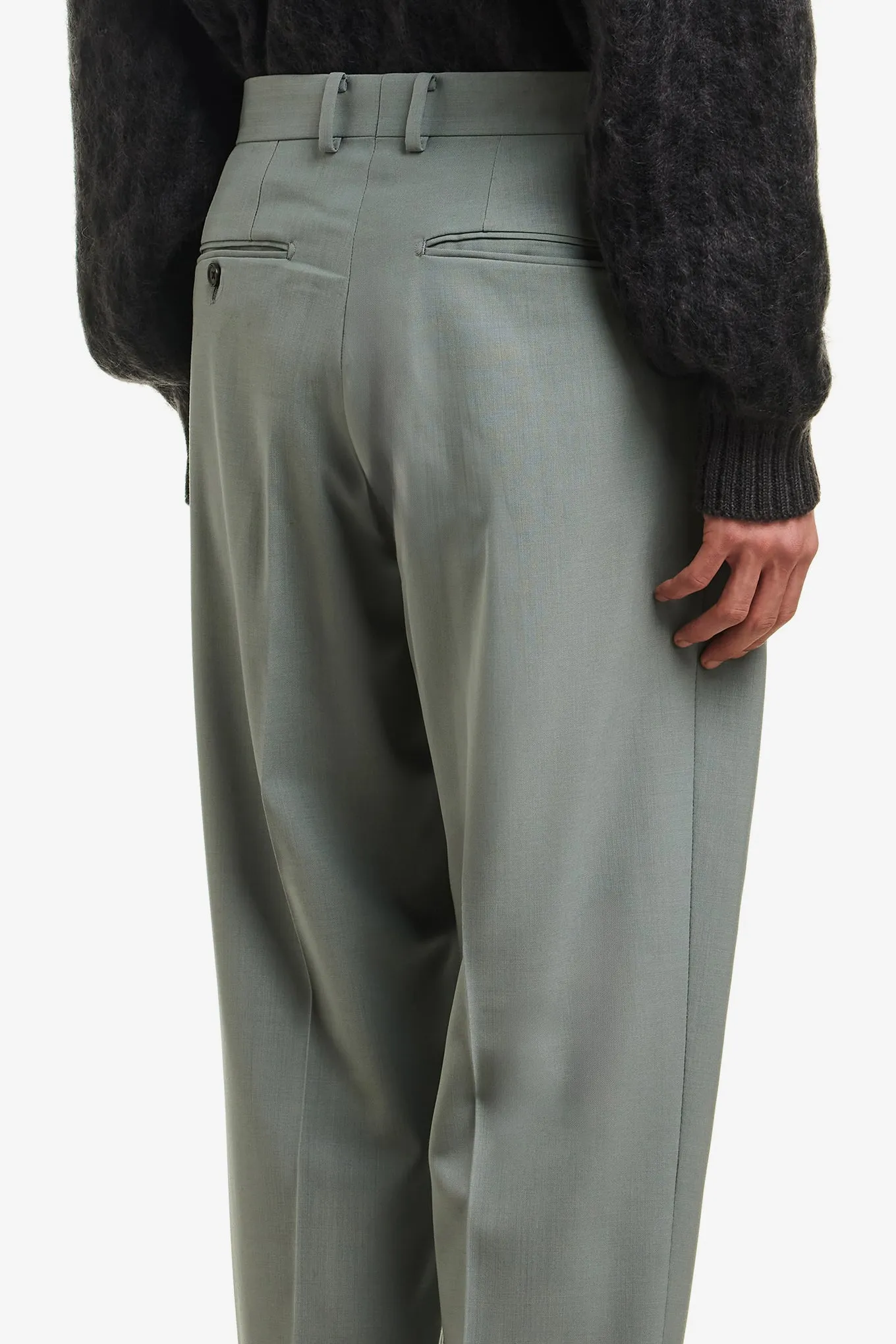 PLEATED TROUSERS