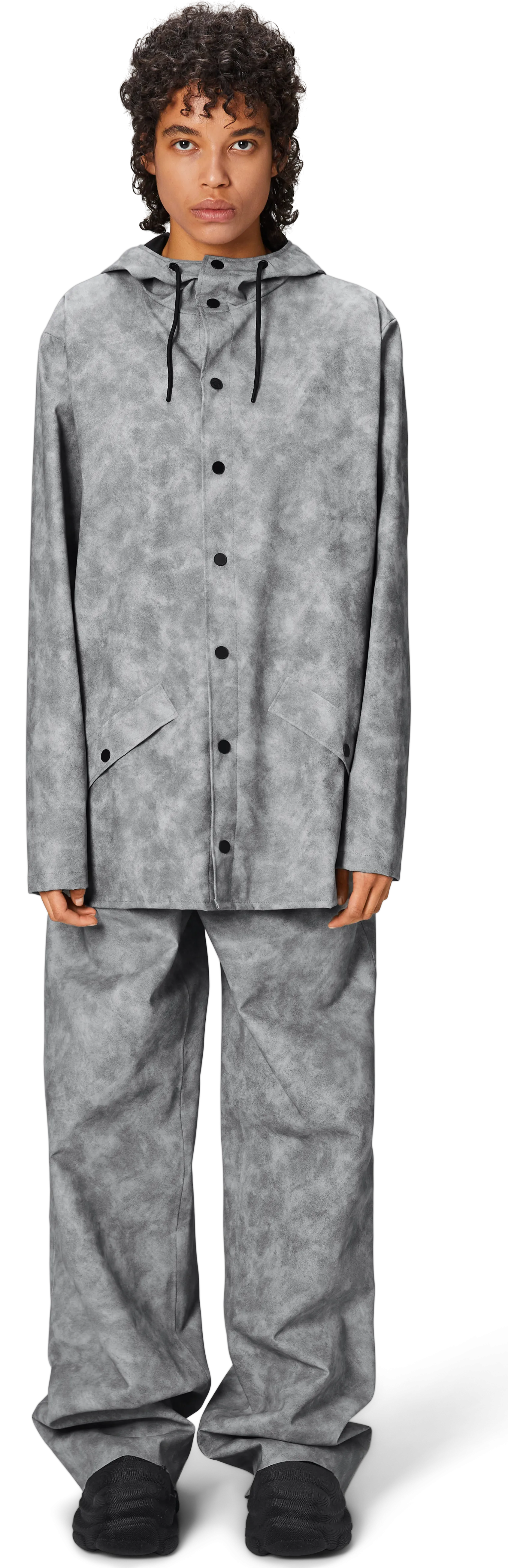 Rains Unisex Jacket Distressed Grey | Buy Rains Unisex Jacket Distressed Grey here | Outnorth
