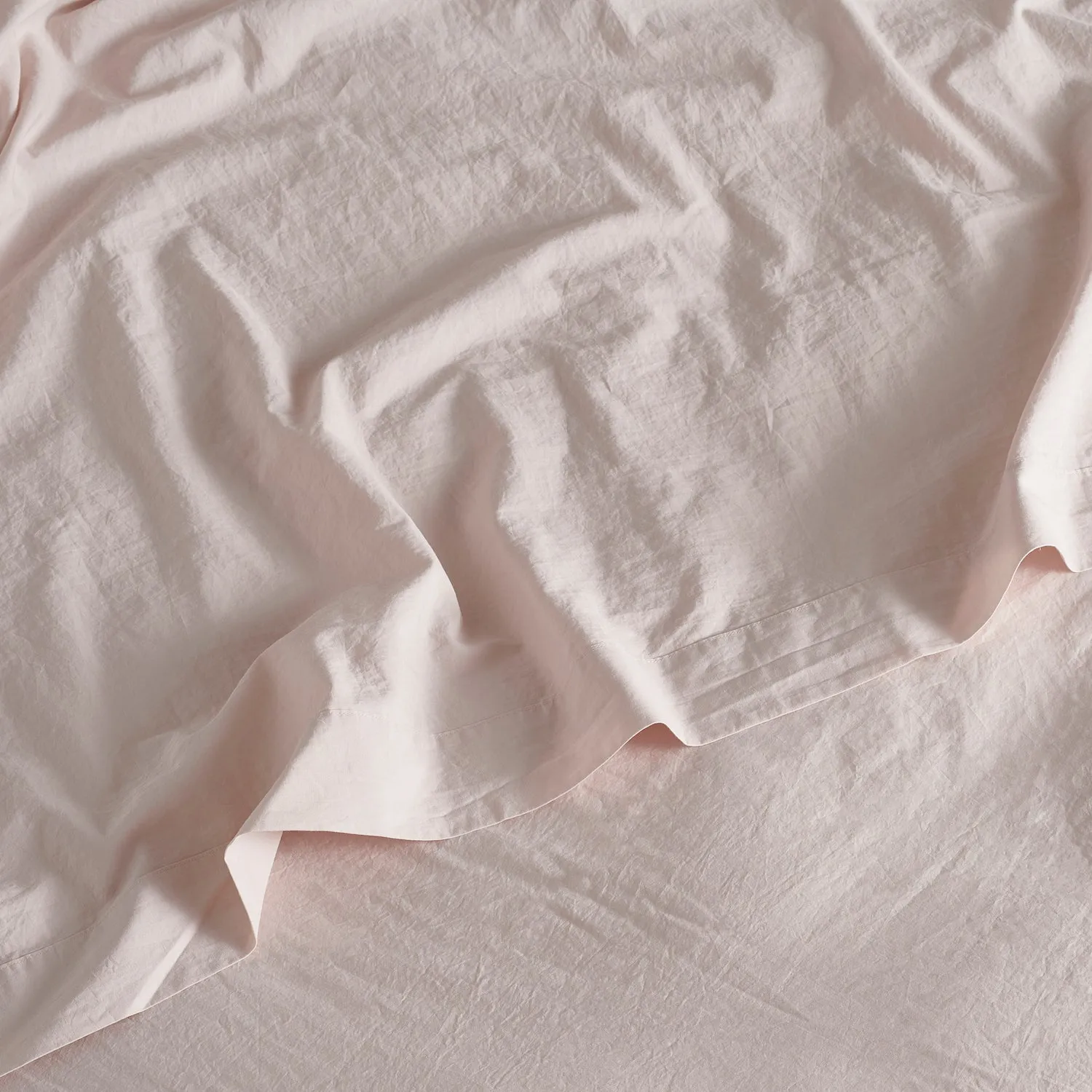 Relaxed Cotton Sheet - Rose