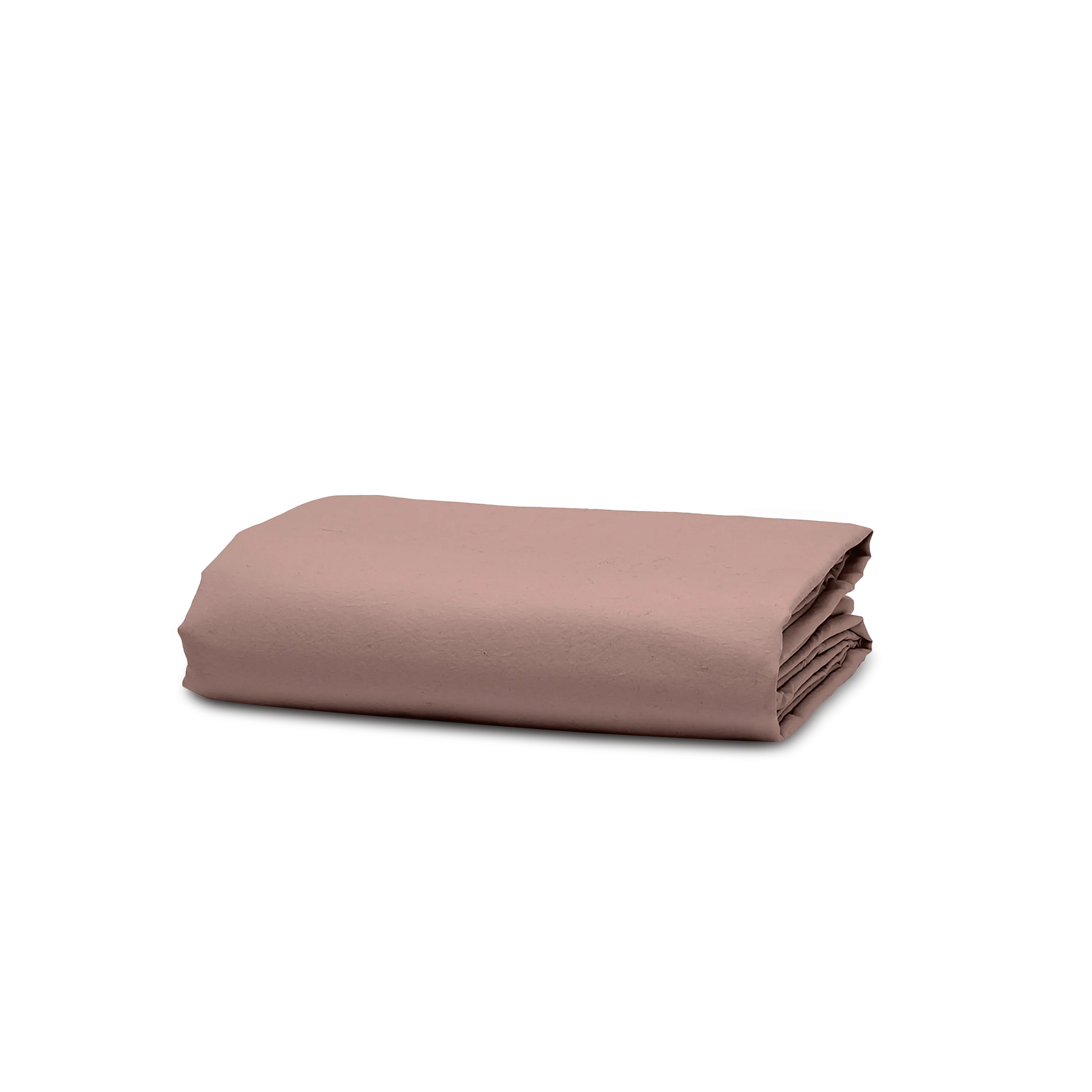 Relaxed Cotton Sheet - Rust