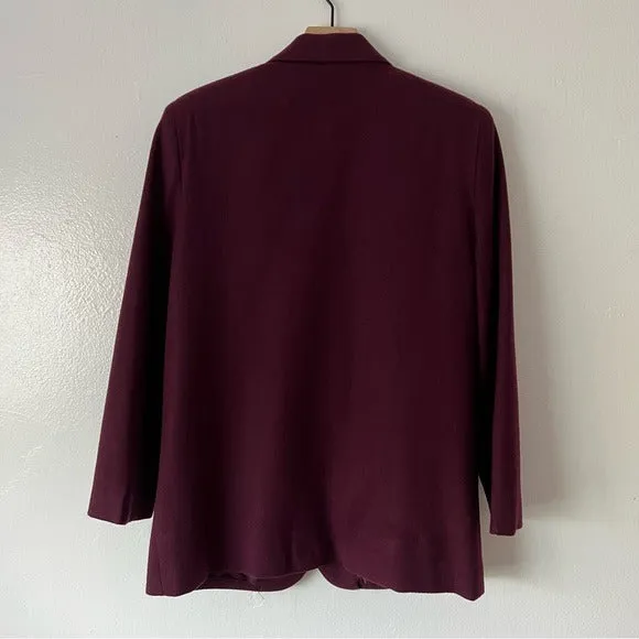 Sag Harbor Petite Vintage Wool Blazer