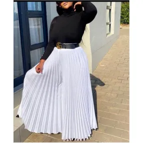Satin pleated Palaza Pants