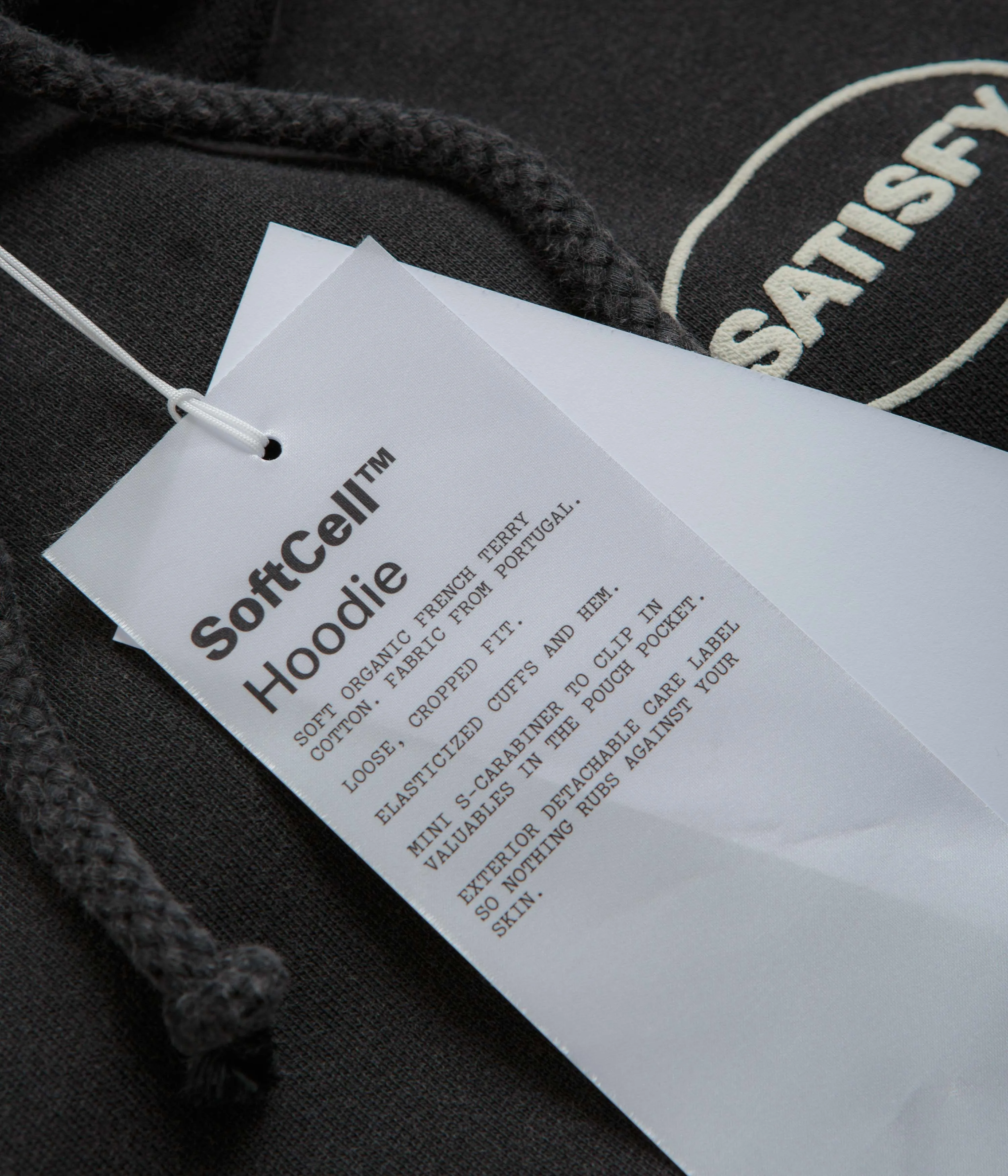 Satisfy SoftCell Hoodie - Aged Black