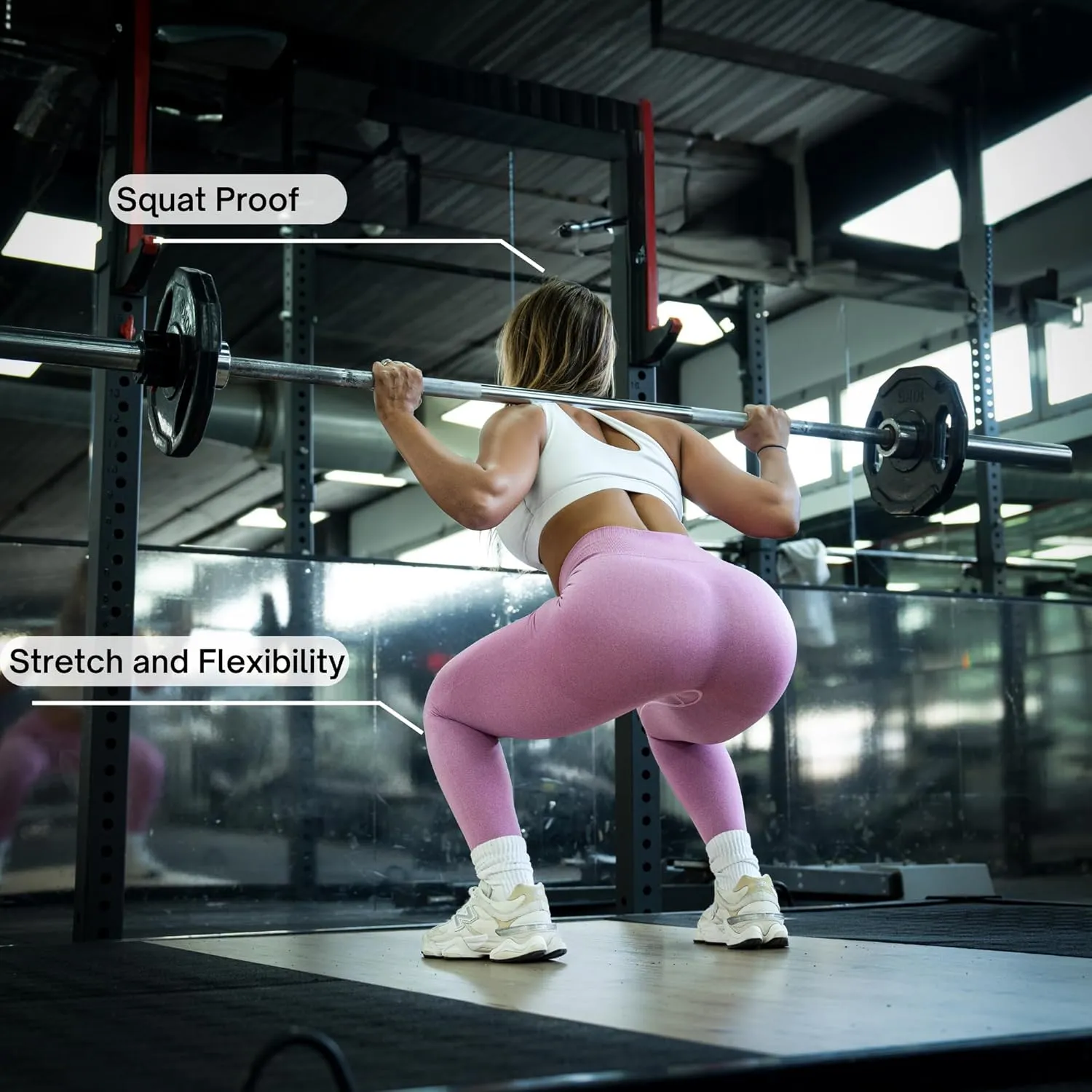 Seamless High-Waist Leggings: Stylish, Hip-Lifting, Comfortable Waist - Ideal for Active Lifestyles