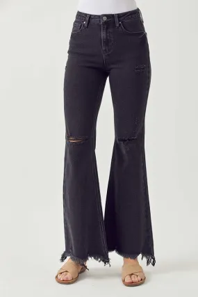 Tristan High Rise Flare Jean