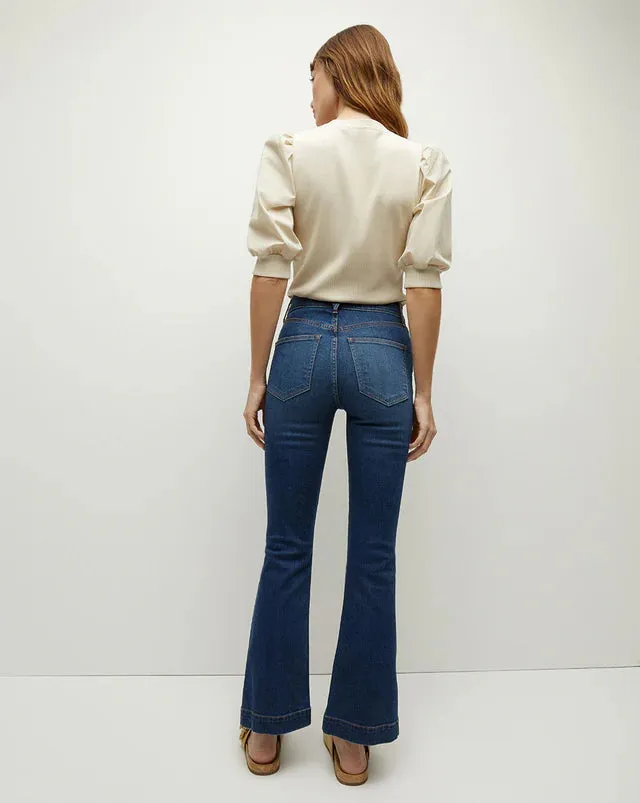 Veronica Beard Coralee Top Limestone
