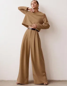 Women Spring Wide Leg Pants