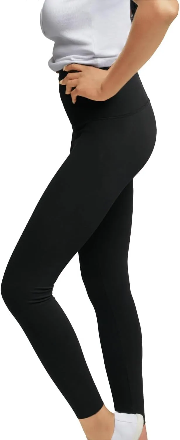 Women's Comfortable Yoga Jeggings with Denim Look Lightweight High Waist Leggings 25" 28"