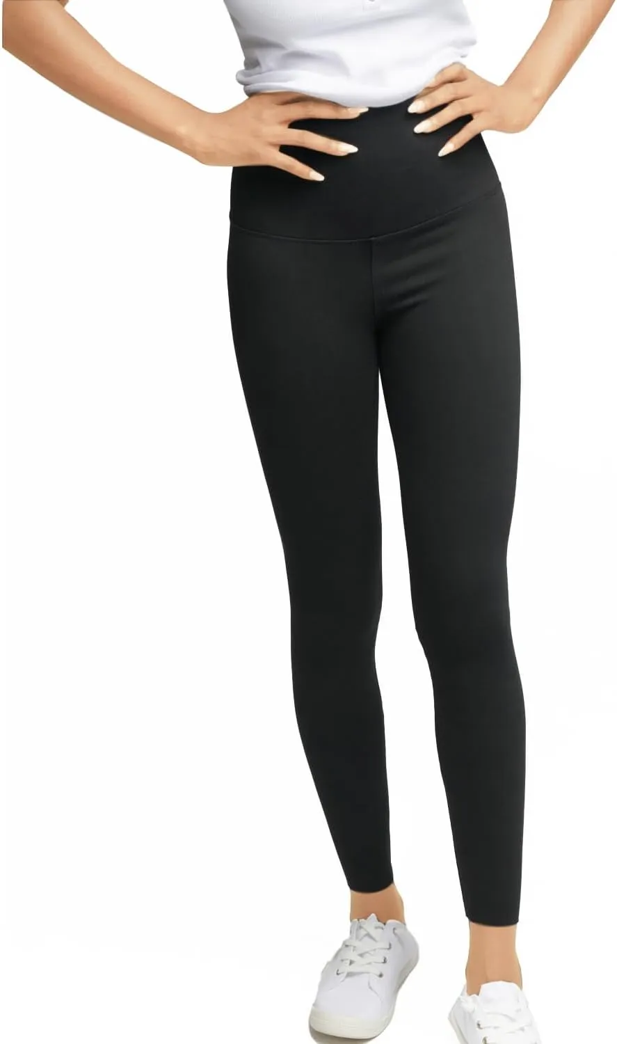 Women's Comfortable Yoga Jeggings with Denim Look Lightweight High Waist Leggings 25" 28"