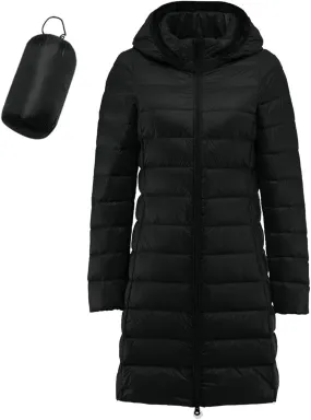 Womens Thickened Down Jacket Long Winter Coat with Fur Hood Puffer Coat Cotton Padded Jackets Warm Down Parkas 2023